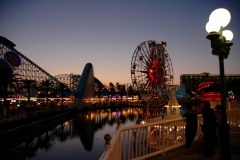 Disney's California Adventure Park Sunset