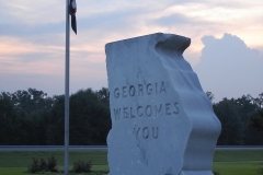 Georiga Welcome Sign 2005