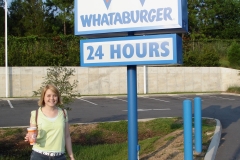 Whataburger Sign in Florida