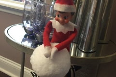 Elf on the Shelf Snowball Fight