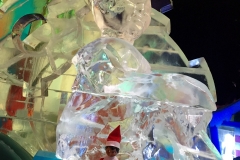 Ice Gaylord Palms Elf on the Shelf Ice Sculpture