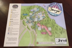 Disney's Wilderness Lodge Resort Map