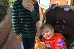 Soft Pretzels at Epcot