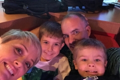 Disney Fantasy Family Selfie