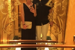 Disney Fantasy Cruise - Elevator Selfie