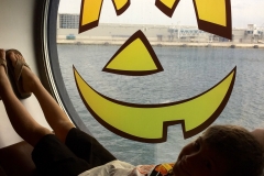 Disney Dream Halloween Porthole Pose