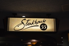 Disneyland Hotel Steakhouse 55 Sign