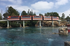 Monorail at Disneyland Park