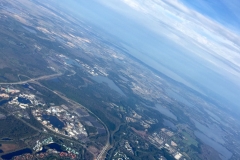 Epcot from Airplane