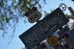 Route 66 Sign Disney's California Adventure