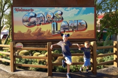 Disney\'s California Adventure Park Cars Land Sign