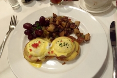 Steakhouse 55 Disneyland Hotel Eggs Benedict