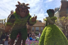 Beauty and the Beast Epcot Flower & Garden 2016