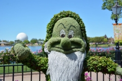 Grumpy Topiary Epcot Flower & Garden 2016