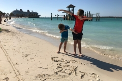 Disney Dream Castaway Cay Beach Dab