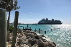 Disney Dream Castaway Cay Ship View