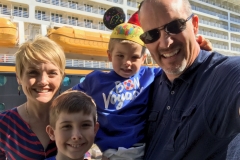 Disney Dream Family Selfie Port Canaveral