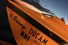 Disney Dream Lifeboat at Sunset