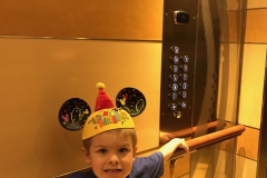 Sawyer\'s Fifth Birthday Elevator Ride