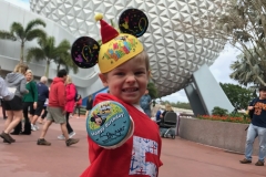 Epcot Spaceship Earth Entrance Birthday Button