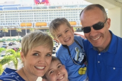 Disney Fantasy Family Selfie