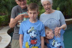 Family Shot Before Disney Fantasy Sailaway