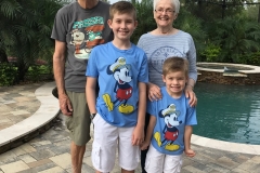 Family Shot Before Disney Fantasy Sailaway