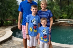 Family Shot Before Disney Fantasy Sailaway