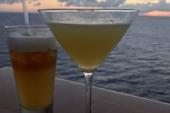 Disney Fantasy Meridian Bar Sunset