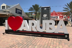 Disney Fantasy - I Love Aruba Sign