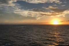 Disney Fantasy Curacao - Sunset Over Ocean