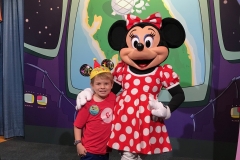 Sawyer's Sixth Birthday - Epcot Character Spot