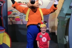 Sawyer's Sixth Birthday - Epcot Character Spot