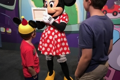 Sawyer's Sixth Birthday - Epcot Character Spot