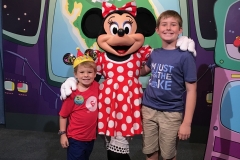 Sawyer's Sixth Birthday - Epcot Character Spot