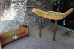 Puppy Parking - Mojo Grayhawk Golf Club Scottsdale AZ