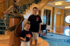 Disney Wonder Atrium Alaska