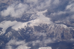 Honeymoon Flight to California Mountains