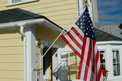 Downtown Mendocino California Flag