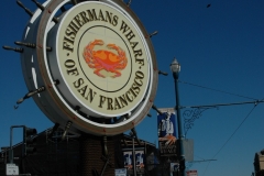 Fisherman's Wharf of San Francisco Sign