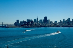 Alcatraz Island View San Francisco CA