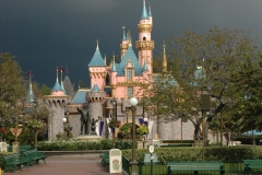 Sleeping Beauty Castle Disneyland Before Open