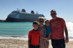 Disney Dream Castaway Cay Beach With Ship