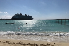 Disney Dream Castaway Cay Ship View